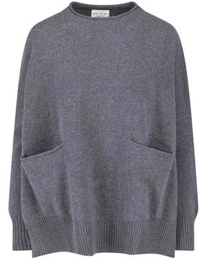 Ma'ry'ya Virgin Wool And Cashmere Jumper - Grey