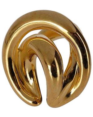 Panconesi Single Multi-Fascine Circle Earring - Metallic