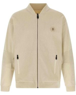 BOSS Future Reversible Bomber Jacket - Natural