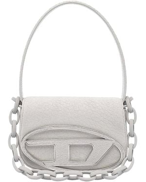 DIESEL 1Dr Shoulder Bag - Grey