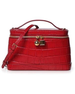 Jacquemus Le Petit Vanity Leather Bag - Red