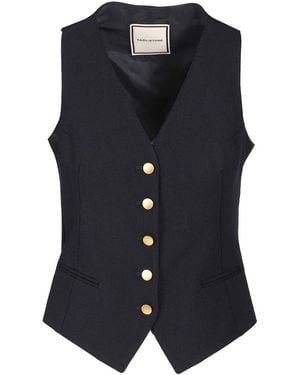 Tagliatore Gaelle Waistcoat - Blue