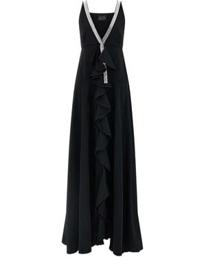 Giovanni bedin Ruffle Dress - Black