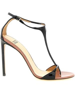 Francesco Russo R1S1022 Sandals - Metallic