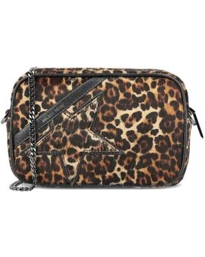 Golden Goose Star Mini Animalier Bag - Grey