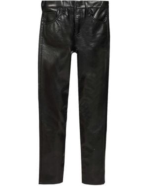 Agolde Lederhose - Schwarz