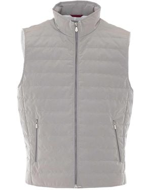 Brunello Cucinelli Padded Vest - Grey