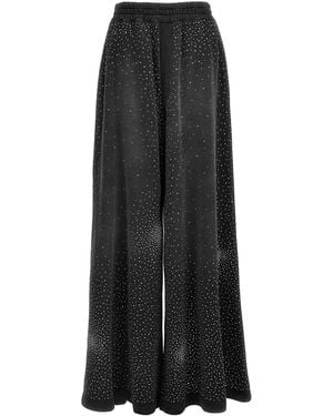 GIUSEPPE DI MORABITO Rhinestone Sweatpants - Black