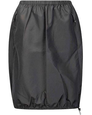 Cecilie Bahnsen Chance Skirt Recycled Faille - Grey