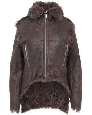 Rick Owens Exploder Jacket - Brown