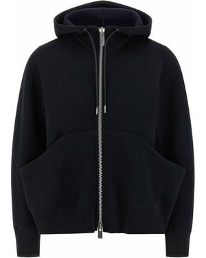 Sacai Sponge Hoodie Hoodie - Black