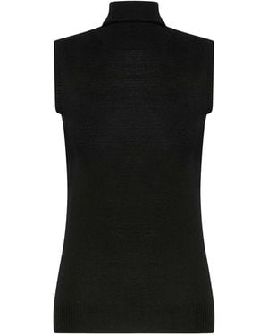 Sportmax Sleeveless Top - Black