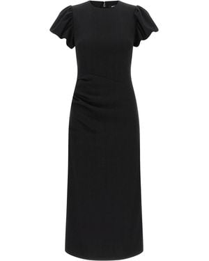 ROTATE BIRGER CHRISTENSEN Puff Sleeve Dress - Black