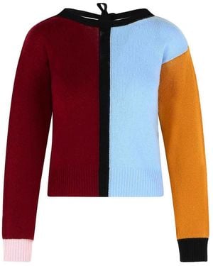 Marni Multi Cashmere Jumper - Red