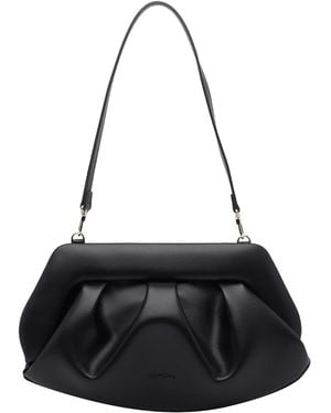 THEMOIRÈ Jet Bios Baguette Clutch - Black