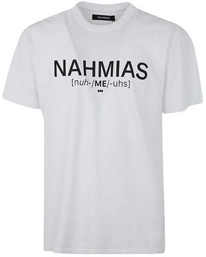 NAHMIAS Pronunciation T-Shirt - Grey