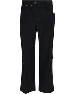 Kiko Kostadinov Trousers Virgin Wool - Black