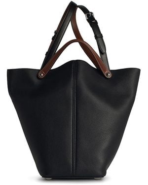 Maison Margiela Dress Age Leather Bag - Black
