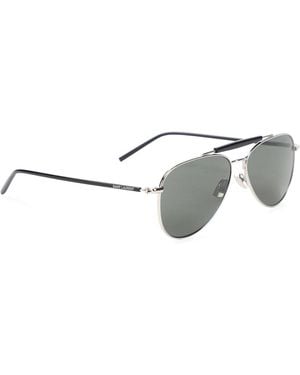 Saint Laurent Ysl Sl 864 Sunglasses - Metallic