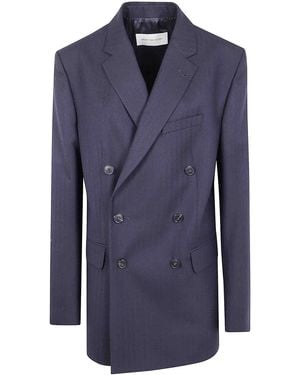 Dries Van Noten Bafya Jacket - Blue