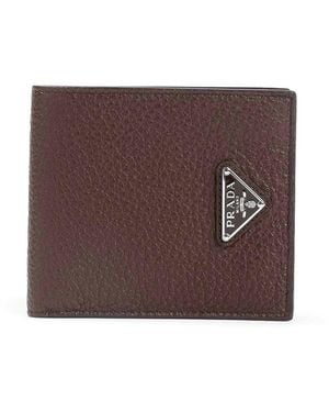 Prada Billford Wallet - Purple