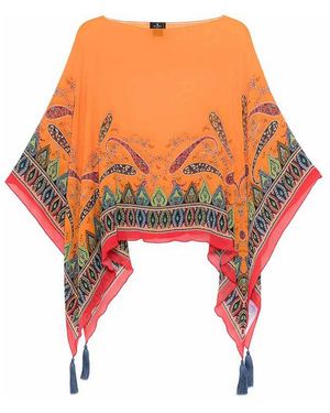 Etro Cape - Orange