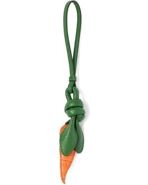 Jacquemus La Carotte Leather Charm - Green