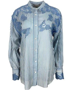ERMANNO FIRENZE Shirt - Blue