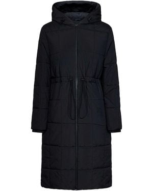 Burberry Quilted Nylon Down Jacket - Blue