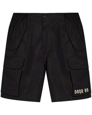 DSquared² Short Pants - Black