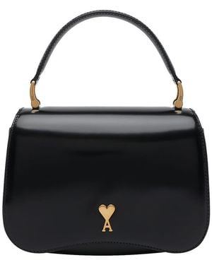 Ami Paris Paris Paris Handbag - Black