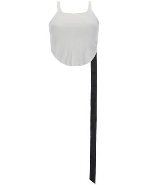 Rick Owens Cotton Tops - White