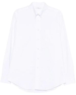 Givenchy Classic Fit Long Sleeve Shirt Jacquard - White