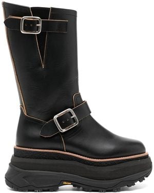 Sacai Long Boots - Black