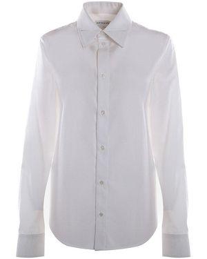 Bottega Veneta Basic Shirt Made Of Cotton - White