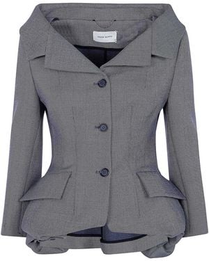 Magda Butrym Giacca Vintage - Grigio