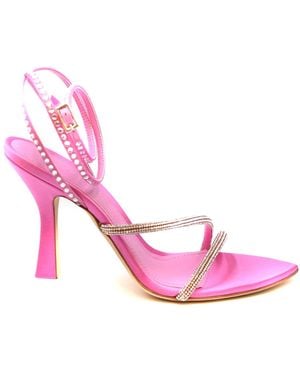 3Juin Satin Sandals - Pink