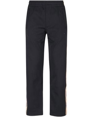Burberry Sports Pants Logo - Blue