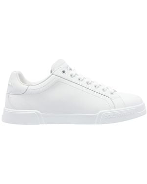 Dolce & Gabbana Portofino Sneakers - White