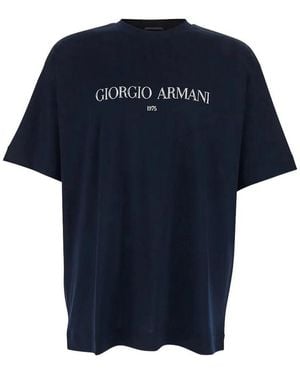 Giorgio Armani T-Shirts - Blue