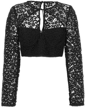 Self-Portrait Blouses - Black