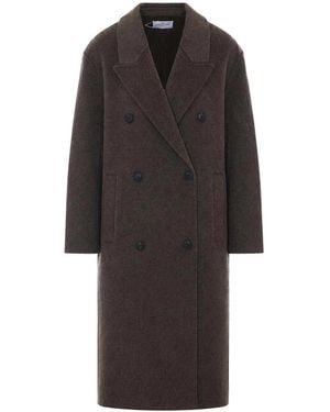 The Dynamis Studio Cappotto Doppiopetto Con Bottoni Stoccolma - Nero