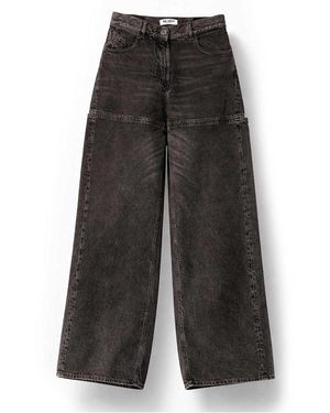 The Attico Jeans Acampanados - Gris