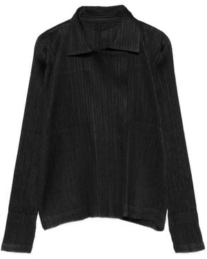 Pleats Please Issey Miyake Jacket - Black