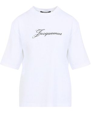 Jacquemus Cotton T-Shirt - White