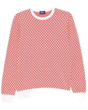 Drumohr 'Razor Blade' Jumper - Pink