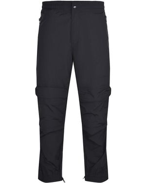 DIESEL Trousers Made Of Nylon - Blue