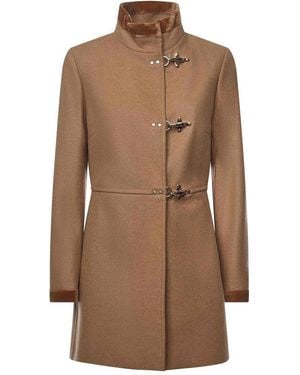 Fay Virginia Coat - Brown