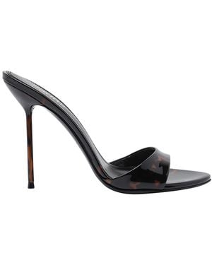Paris Texas Turtle Lidia Sandals - Black