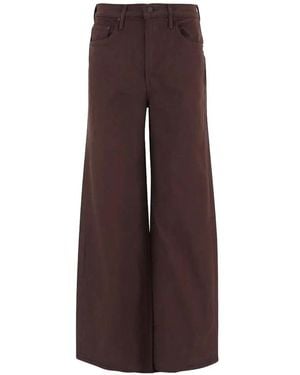 Mother Straight Leg Jeans - Braun